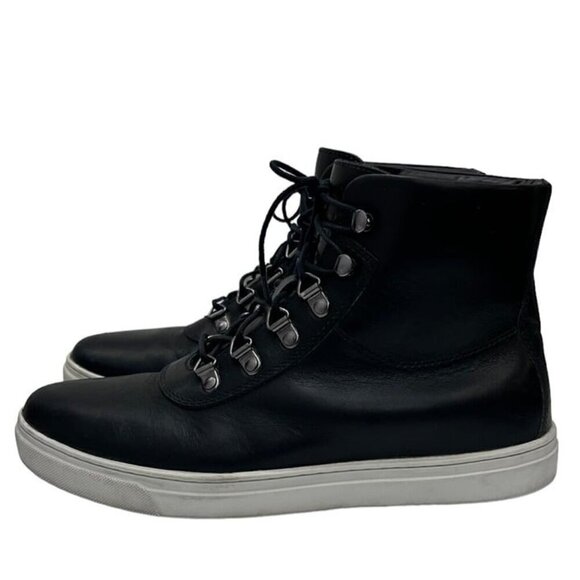 Helm Boots Men\'s SZ 9.5 Cole Black Leather Lace Up Ankle Chukka Boots Shoes main image 6